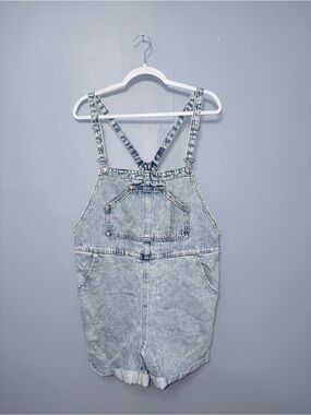Mango | Jean Short Overalls | Size Large